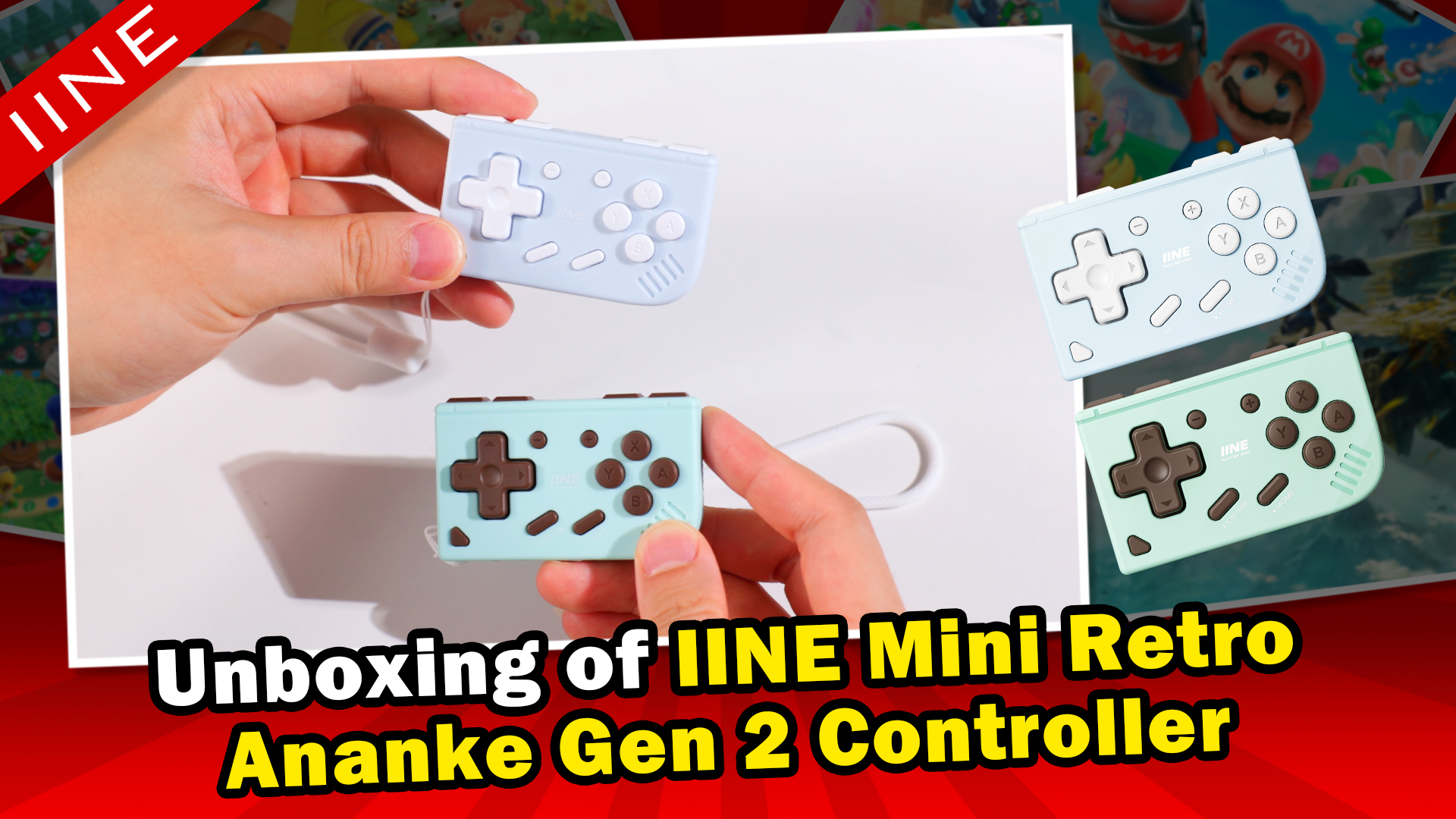 Amazon.com: IINE Ananke Gen 2 Mini Retro Controller for Switch 2